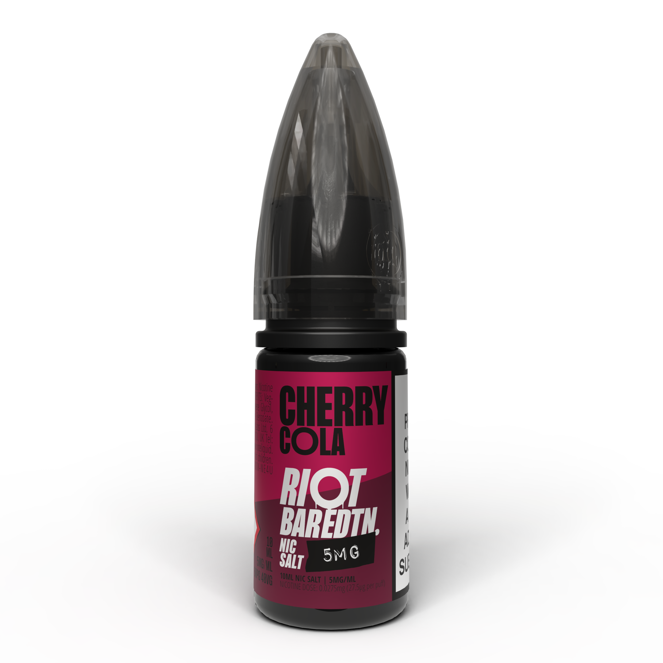 Riot BAR EDTN - Cherry Cola - Nic Salt E-Liquid – 10ml